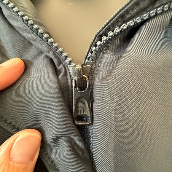 The North Face Goose Down Jacket Womens Medium Blue Puffer Insulated DryVent - Picture 6 of 11